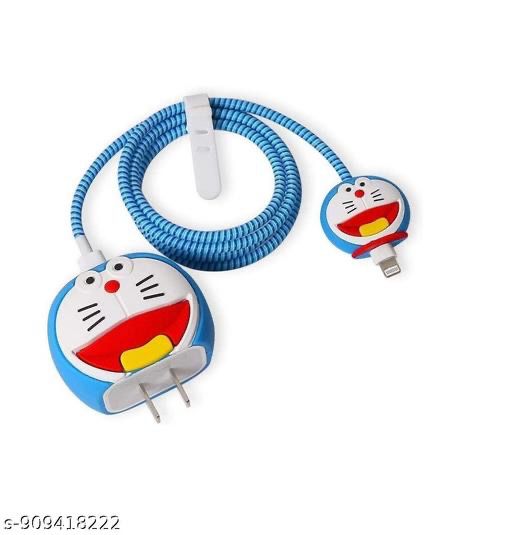 iPhone charger cover doraemon